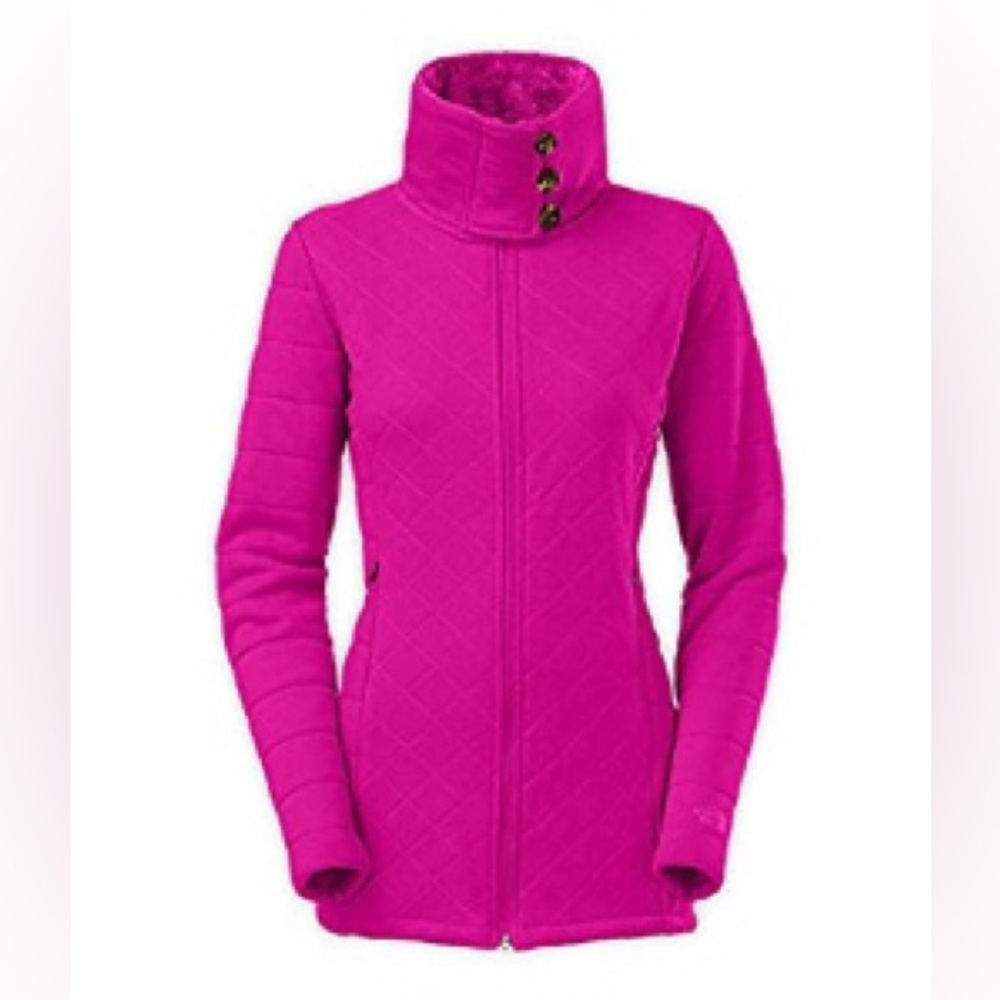 North Face Caroluna Pink Jacket Coat Size Small